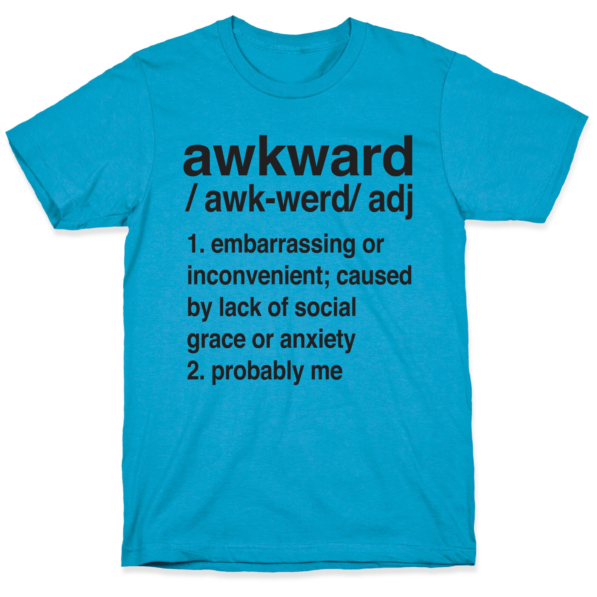 Awkward Definition Unisex Triblend Tee
